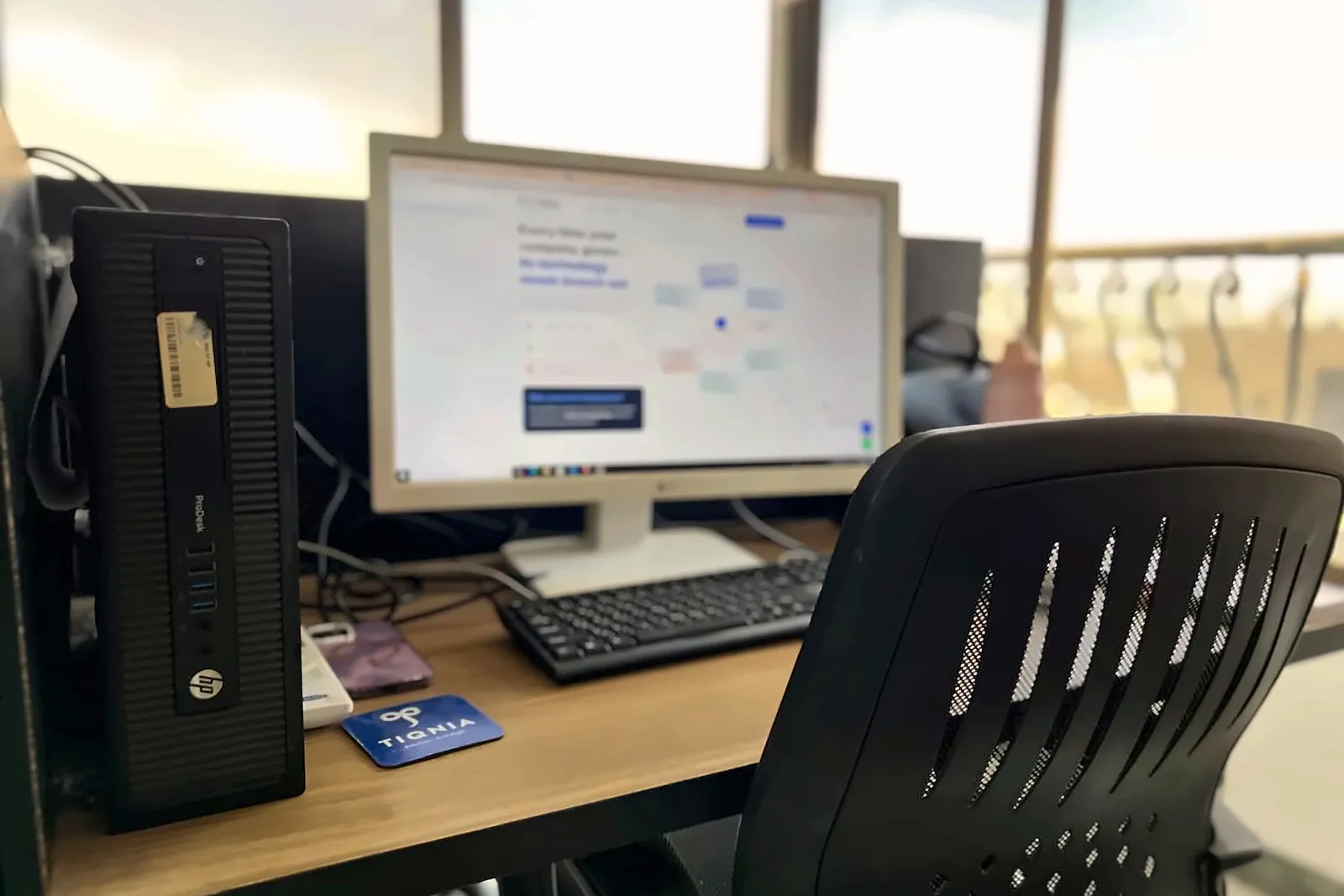 At work 3