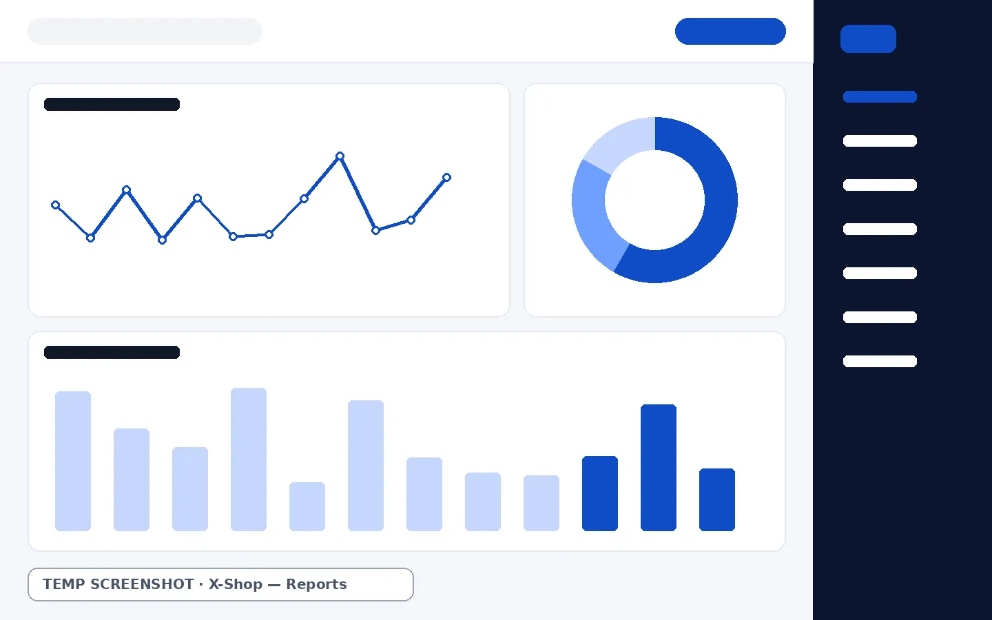 X-Shop — Reports
